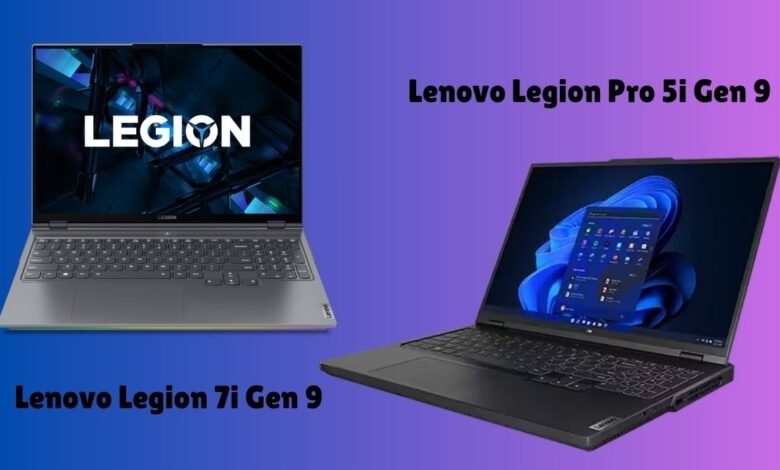 Lenovo Legion Pro 7i Gen 9 vs Lenovo Legion Pro 5i Gen 9