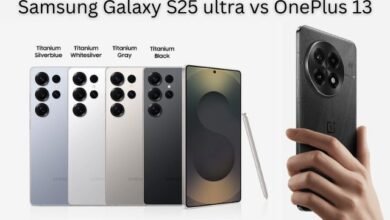 Samsung Galaxy S25 ultra vs OnePlus 13