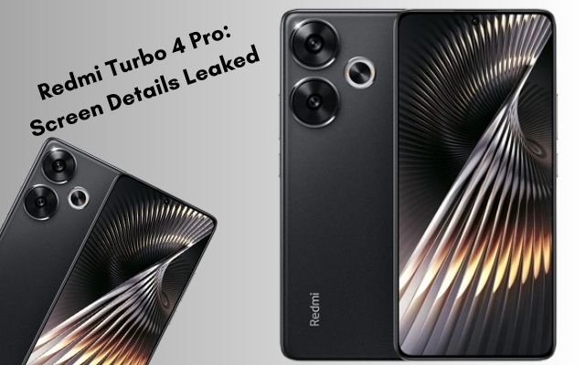 Redmi Turbo 4 Pro Screen Details Surface Ahead of April Reveal