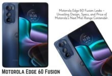 Motorola Edge 60 Fusion Leaks