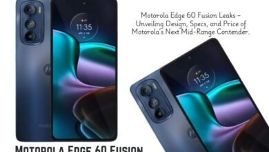 Motorola Edge 60 Fusion Leaks